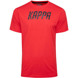 Kappa LOGO BOULYCK Pánske tričko, červená,čierna, veľkosť