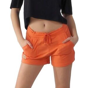 Kappa LOGO CABER Dámske šortky, oranžová, veľkosť L