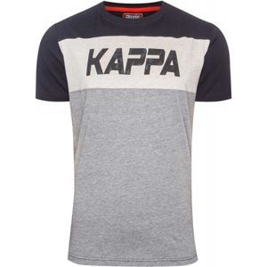 Kappa LOGO KRILL 1 Pánske tričko, tmavo sivá,sivá,tmavo modrá, veľkosť