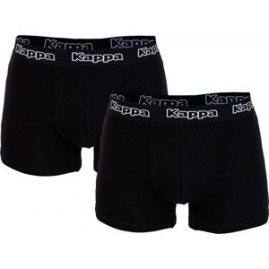 Kappa ZARSON 2PACK Pánske boxerky, čierna,biela, veľkosť