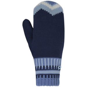 KARI TRAA LOKKE MITTEN modrá 7 - Dámske štýlové rukavice