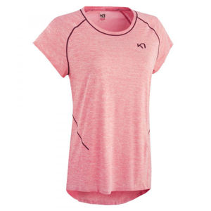 KARI TRAA EMILIE TEE ružová XL - Dámske funkčné tričko