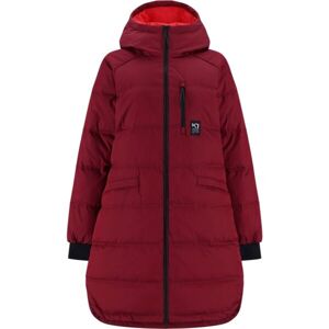KARI TRAA RONGVE Dámsky páperový kabát, červená, veľkosť XL