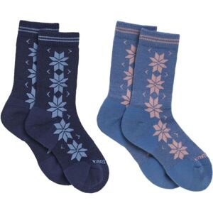 KARI TRAA VINST Dámske ponožky, modrá, veľkosť 36-38