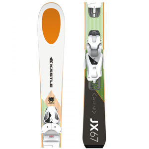 Kästle JX67 + K4.5 SLR Juniorské zjazdové lyže, biela, veľkosť 120