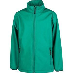 Kensis RORI JR Chlapčenská softshellová bunda, zelená, veľkosť 128-134