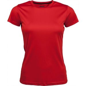 Kensis VINNI NEON YELLOW červená S - Dámske športové tričko