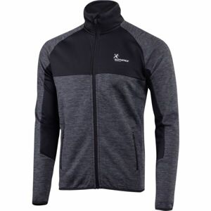Klimatex LIONEL Pánsky outdoorový sveter, tmavo sivá, veľkosť XL