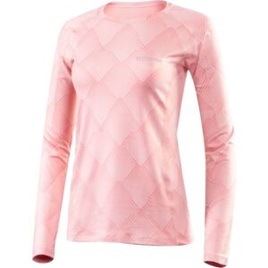 Klimatex RONDA Dámske funkčné tričko s dlhým rukávom, ružová, veľkosť L