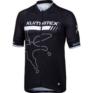 Klimatex Pánsky cyklistický dres Pánsky cyklistický dres so sublimačnou potlačou, čierna, veľkosť XXL