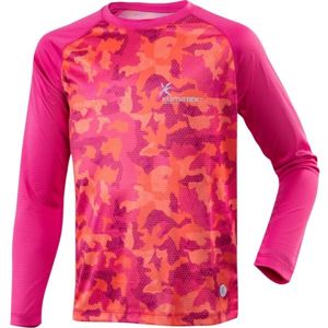 Klimatex ELISEO Detské funkčné bežecké tričko so sublimačnou potlačou, ružová, veľkosť 158