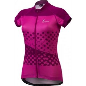 Klimatex JETTE ružová M - Dámsky cyklistický dres so sublimačnou potlačou