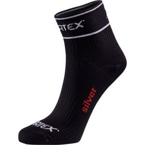 Klimatex LEVI Ponožky, čierna,biela, veľkosť