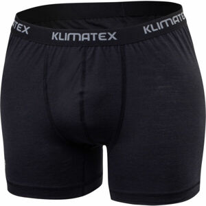 Klimatex SANT Pánske vlnené boxerky, čierna, veľkosť XXL