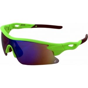 Laceto LT-SA1369 BRYLE RAY Športové slnečné okuliare, zelená,čierna, veľkosť