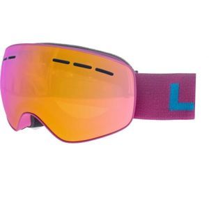 Laceto SNOWBALL Detské lyžiarske okuliare, ružová, veľkosť os