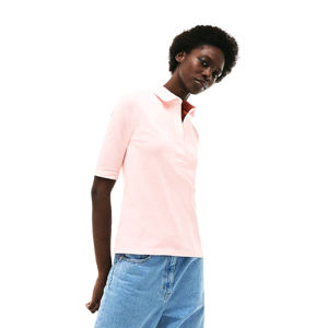 Lacoste S S/S BEST POLO svetlo ružová 40 - Dámske polo tričko