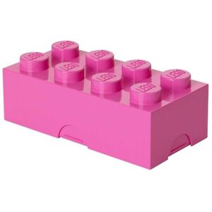 LEGO Storage BOX Box na desiatu, ružová, veľkosť os