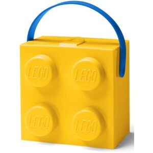 LEGO Storage HANDLE BOX Box na desiatu, žltá, veľkosť os