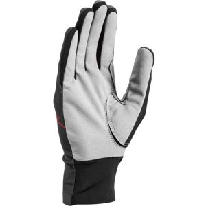 Leki NORDIC SKIN Bežecké rukavice, tmavo sivá, veľkosť 9.5