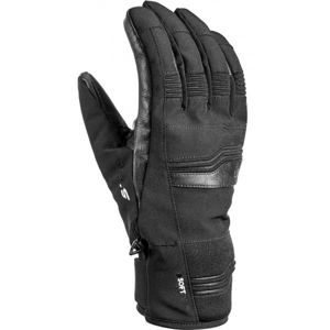 Leki CERRO S Unisexové lyžařské rukavice, čierna, veľkosť