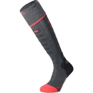 Lenz HEAT SOCK 5.1 TOE CAP REGULAR Vyhrievané ponožky, tmavo sivá, veľkosť 45-47