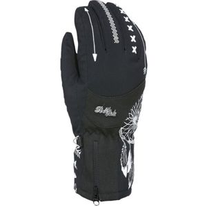 Level BLISS EMERALD GORE čierna 7,5 - Dámske lyžiarske rukavice