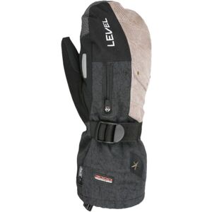 Level STAR MITT Pánske lyžiarske rukavice, čierna, veľkosť S/M