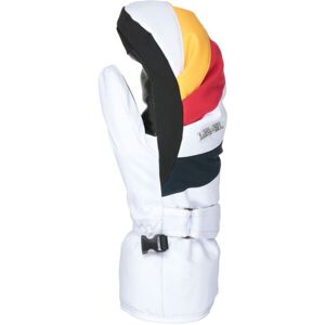 Level ULTRALITE Dámske lyžiarske rukavice, biela, veľkosť