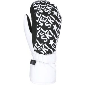 Level ULTRALITE Dámske lyžiarske rukavice, biela, veľkosť M/L