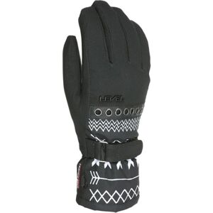 Level VENUS Dámske lyžiarske rukavice, čierna, veľkosť L