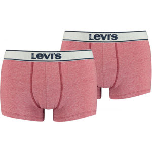 Levi's MEN TRUNK VINTAGE HEATHER 2P Pánske boxerky, ružová, veľkosť S