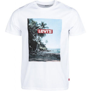 Levi's GRAPHIC SET-IN NECK 2 biela M - Pánske tričko