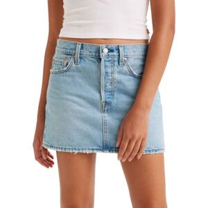 Levi's ICON Dámska džínsová sukňa, svetlomodrá, veľkosť 25