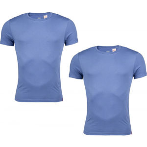 Levi's SLIM 2PK CREWNECK 1 Pánske tričko, modrá, veľkosť S