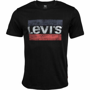 Levi's SPORTSWEAR LOGO GRAPHIC Pánske tričko, tmavo modrá, veľkosť 2XL
