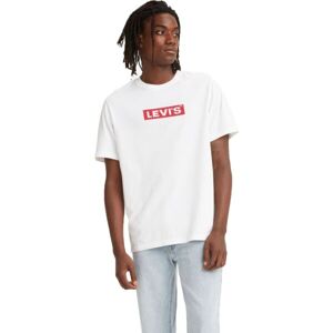 Levi's SS RELAXED FIT TEE BOXTAB Pánske tričko, biela, veľkosť 2XL