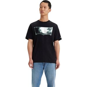 Levi's SS RELAXED FIT TEE Pánske tričko, čierna, veľkosť XL