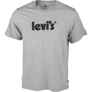 Levi's SS RELAXED FIT TEE Pánske tričko, sivá, veľkosť L