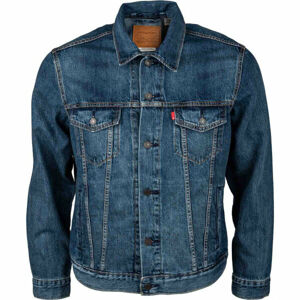 Levi's THE TRUCKER JACKET CORE Pánska jeansová bunda, tmavo modrá, veľkosť S