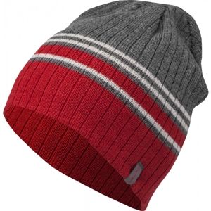 Lewro ABSOL šedá 8-11 - Chlapčenská pletená čiapka