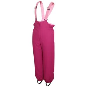 Lewro ARIEL Detské zateplené nohavice, ružová, veľkosť 80-86