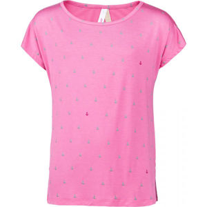 Lewro ASUNCION Dievčenské tričko, ružová, veľkosť 152-158