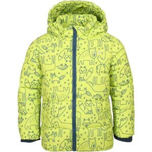 Lewro AVERIN Detská zimná bunda, svetlo zelená, veľkosť 80/86