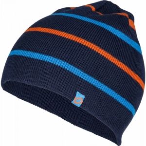Lewro BENN modrá 8-11 - Chlapčenská pletená čiapka
