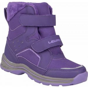 Lewro CRONUS fialová 34 - Detská zimná obuv