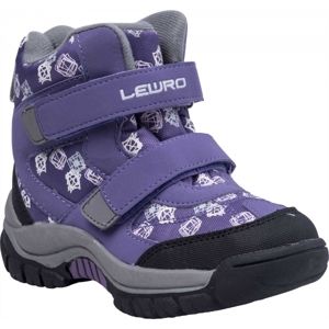 Lewro CUPER fialová 34 - Detská zimná obuv