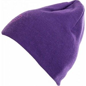 Lewro VIOLET fialová 8-11 - Dievčenská pletená čiapka