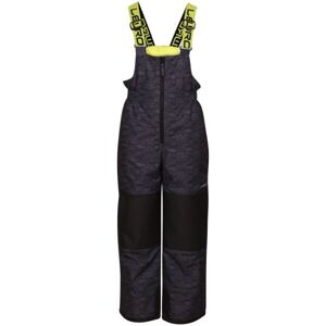 Lewro FINLEY Detské zateplené nohavice, tmavo sivá, veľkosť 92-98