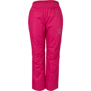 Lewro GIDEON Detské zateplené nohavice, ružová, veľkosť 164-170